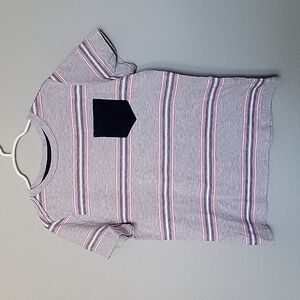 Crazy 8 striped short sleeve tee small 5-6